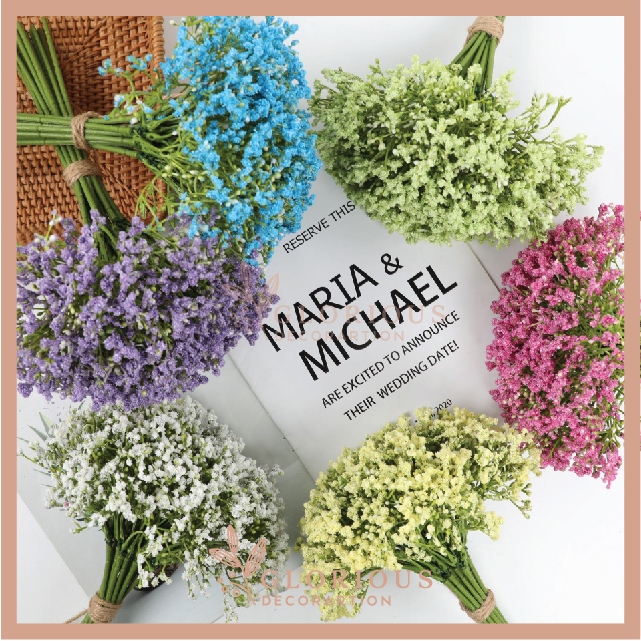 Jual Baby Breath Buket Bunga Baby Breath Artificial Flower | Shopee ...