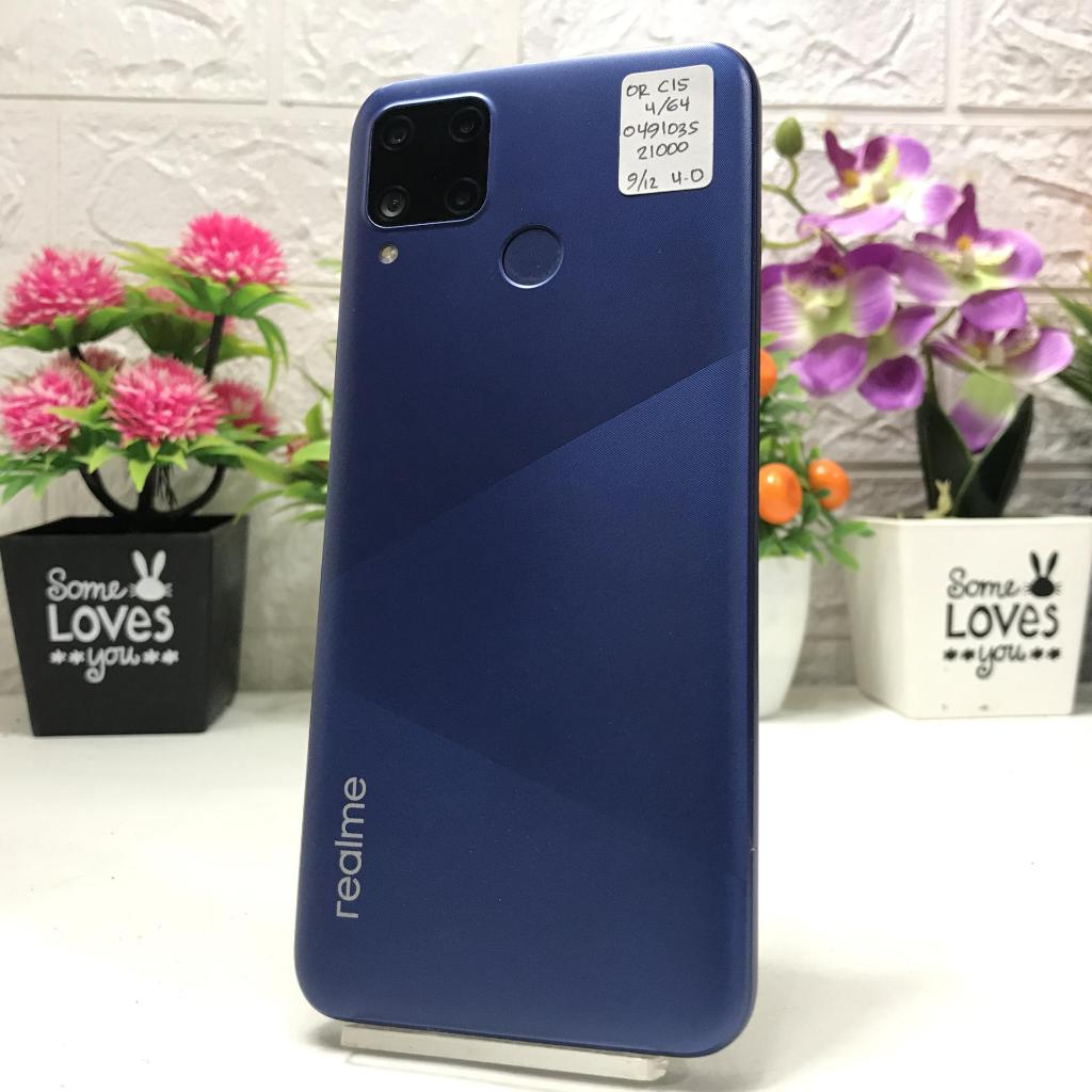 Jual Realme C15 4/64GB Bekas Second Eks Grs Resmi ( MTK EDITION ...