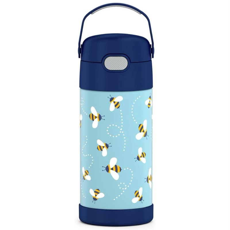 Jual THERMOS FUNTAINER 12 Ounce Stainless Steel Vacuum Insulated Kids Straw  Bottle, Honey Bees | Shopee Indonesia