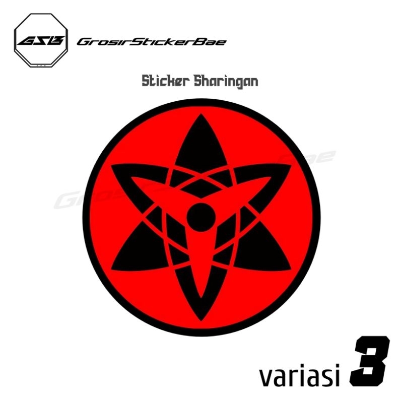 Jual Sticker sharingan rinnegan stiker cutting motor mobil naruto ...