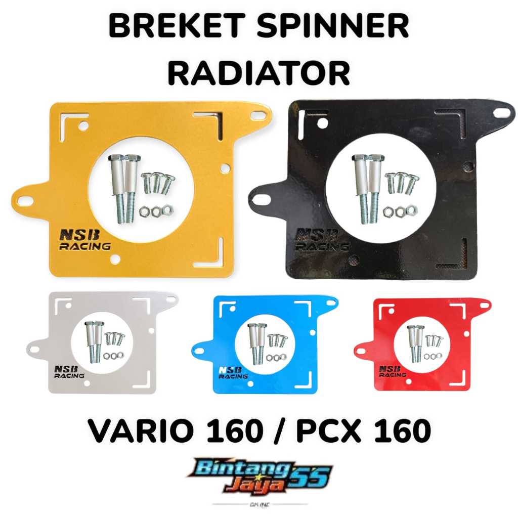 Jual breket spinner radiator nsb free baut pnp honda vario 160 pcx 160 ...