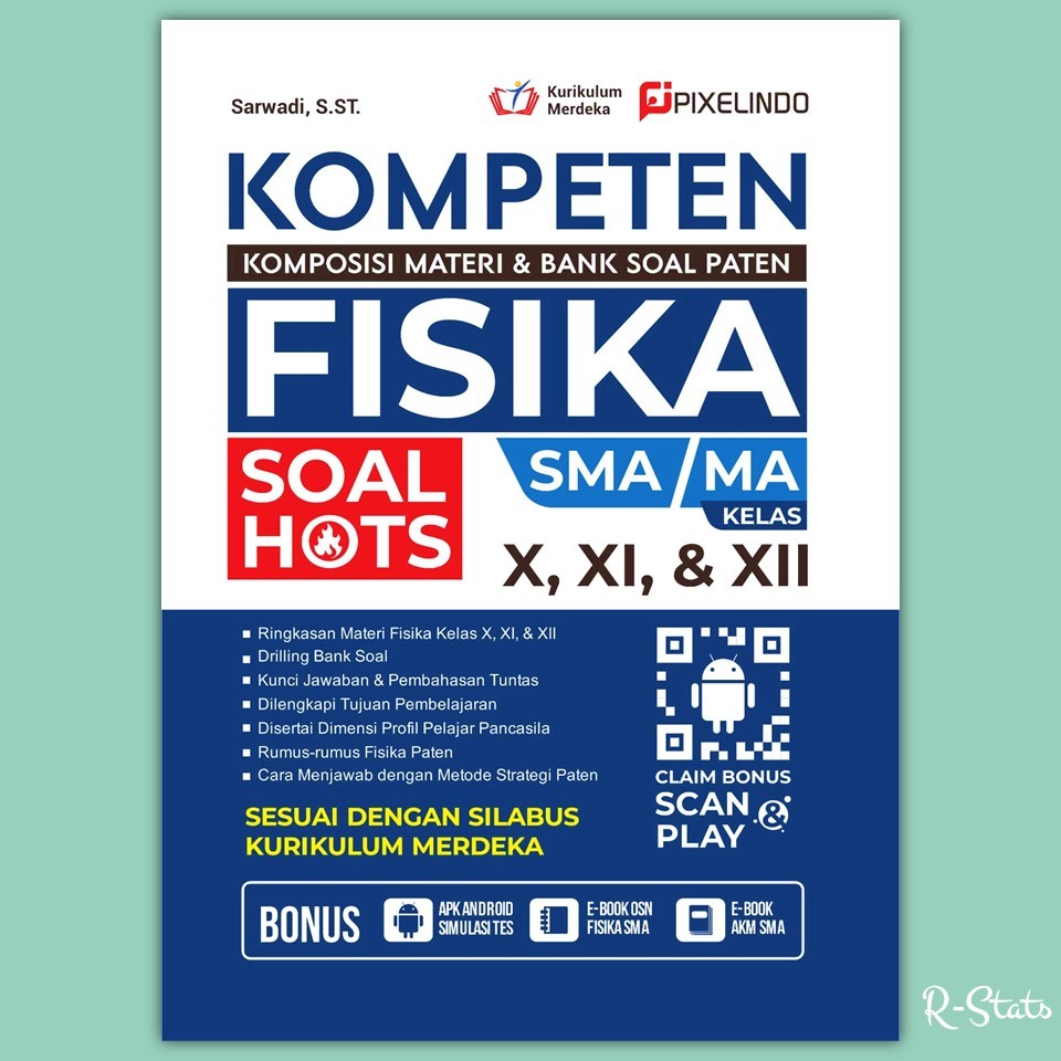 Jual Buku Latihan Soal Fisika SMA Kelas 10 11 12 Kurikulum Merdeka ...