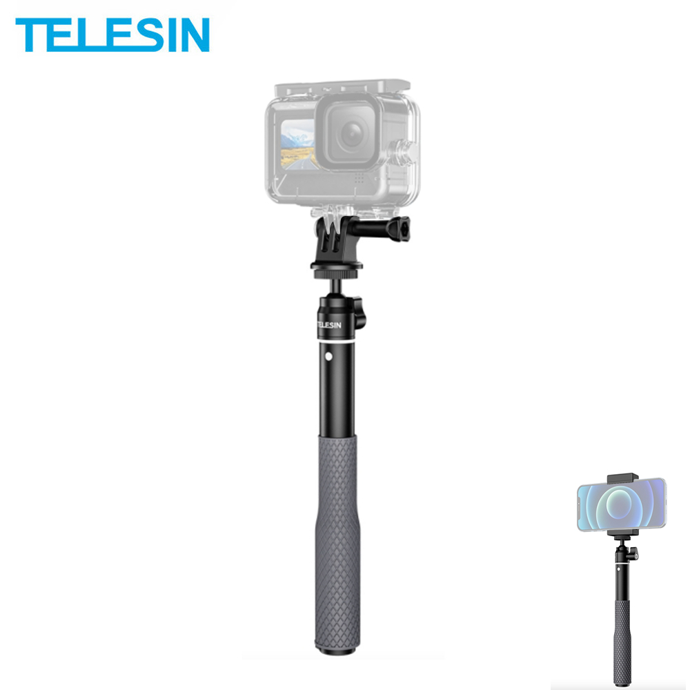 Camera Monopod 8 Secties Selfie Stick Trekkingpaal Aluminium