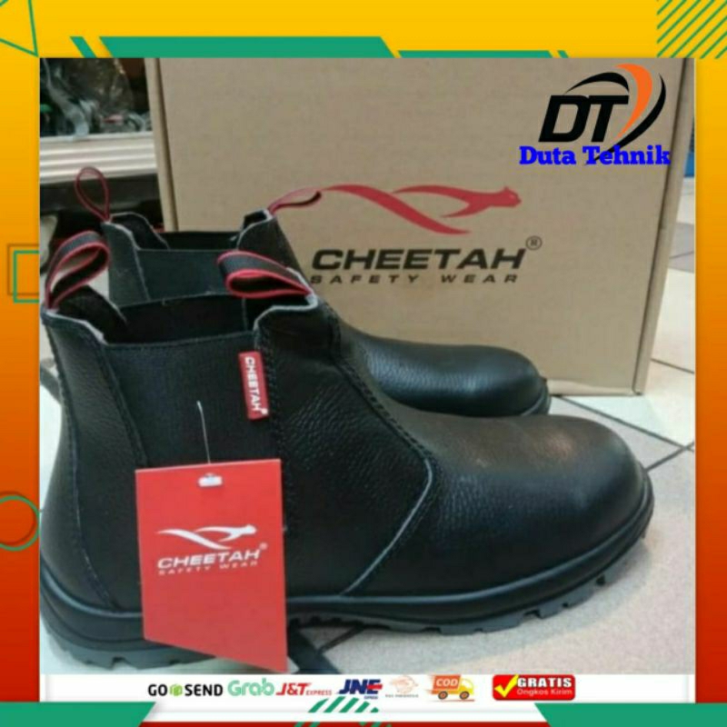 Jual Bonus Kaos Kaki Kacamata Safety Sepatu Safety Cheetah 7110h