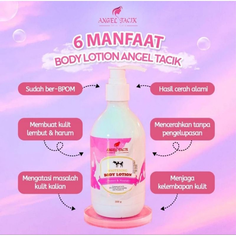 Jual ANGEL TACIK BODY LOTION WHITENING ORIGINAL HANDBODY Shopee Indonesia