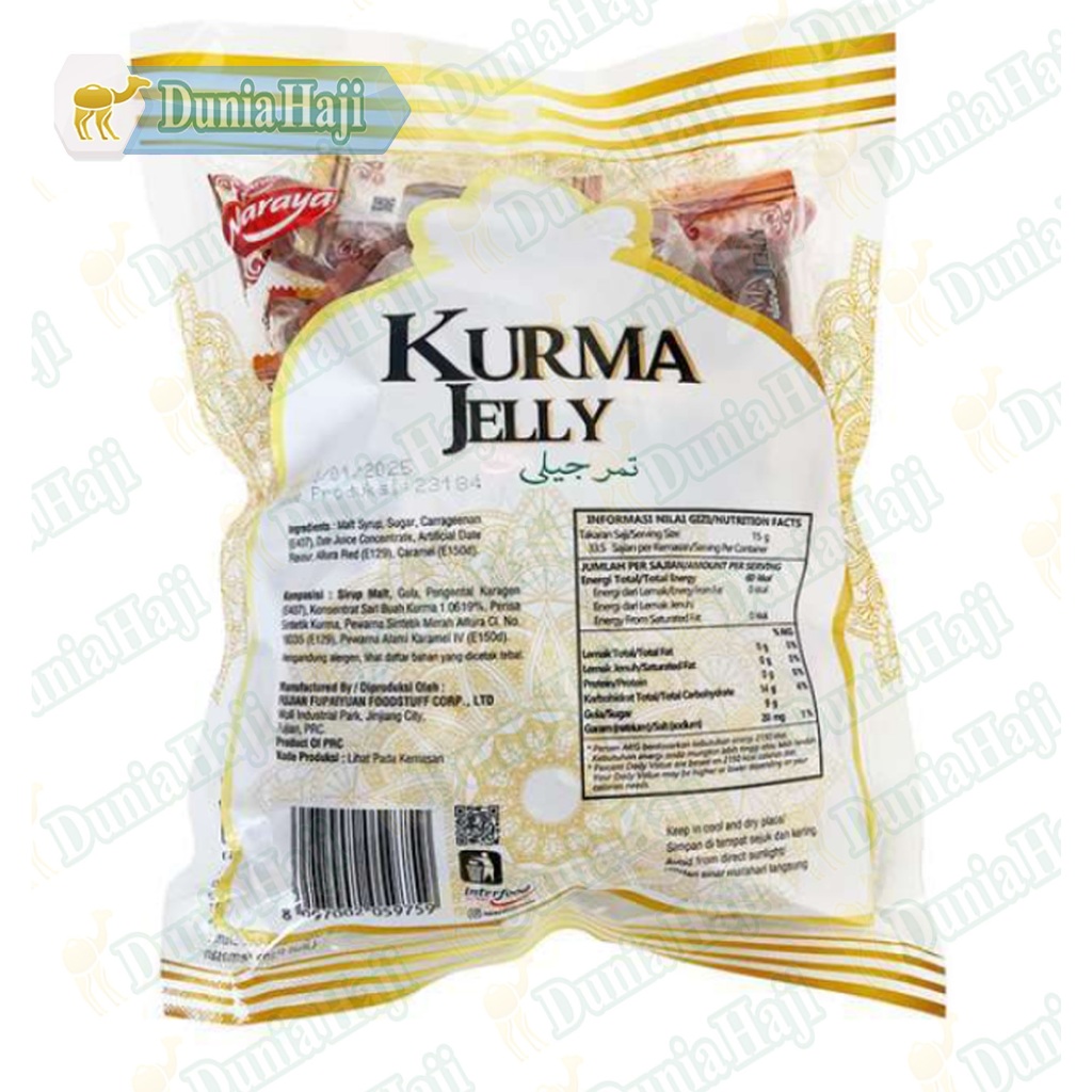 Jual Jelly Kurma Naraya 500GR Halal Jeli Rasa Korma | Shopee Indonesia