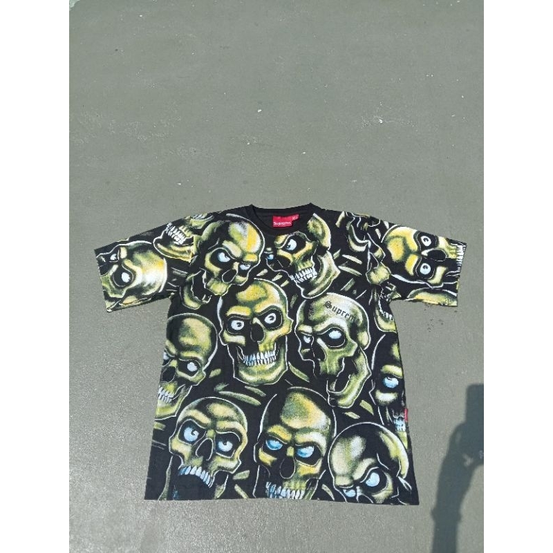 Supreme skull pile clearance shirt