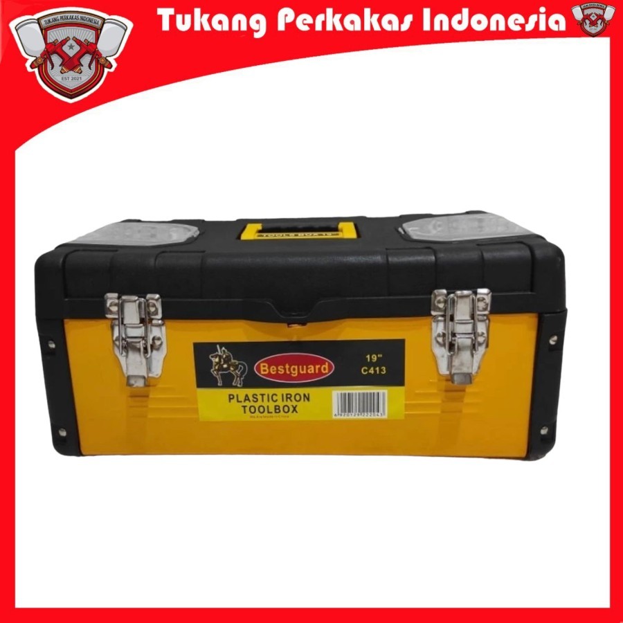 Jual BESTGUARD Tool box 19 inch Toolboc besi dan plastik toolbag bag ...