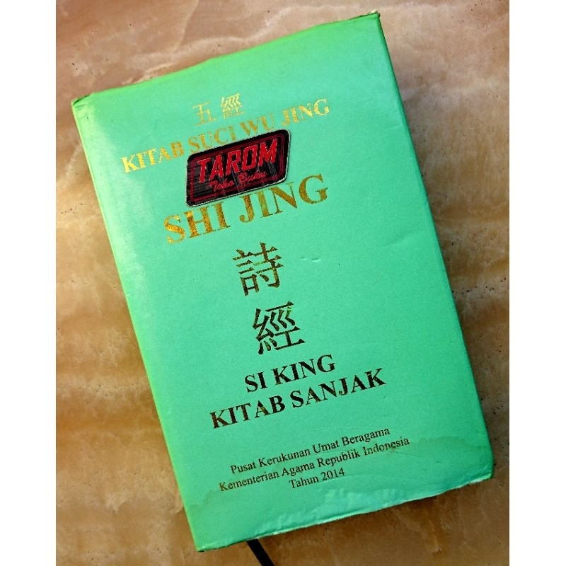 Jual Kitab Suci Wu Jing Shi Jing And Si King Kitab Sanjak Kongzi