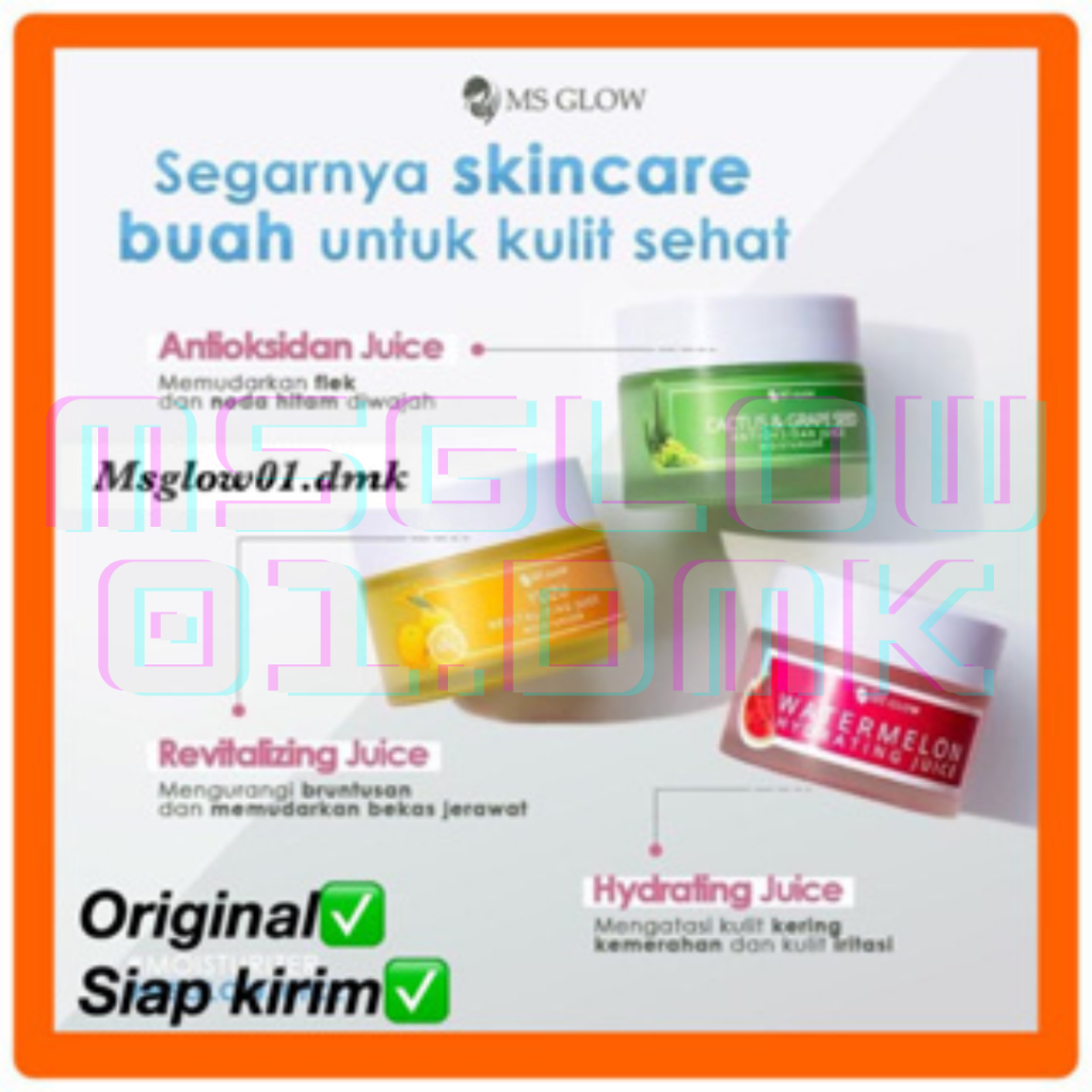 Jual EXP 2026 Hydrating Juice M*S GLOW Moisturizer Pelembab Kulit