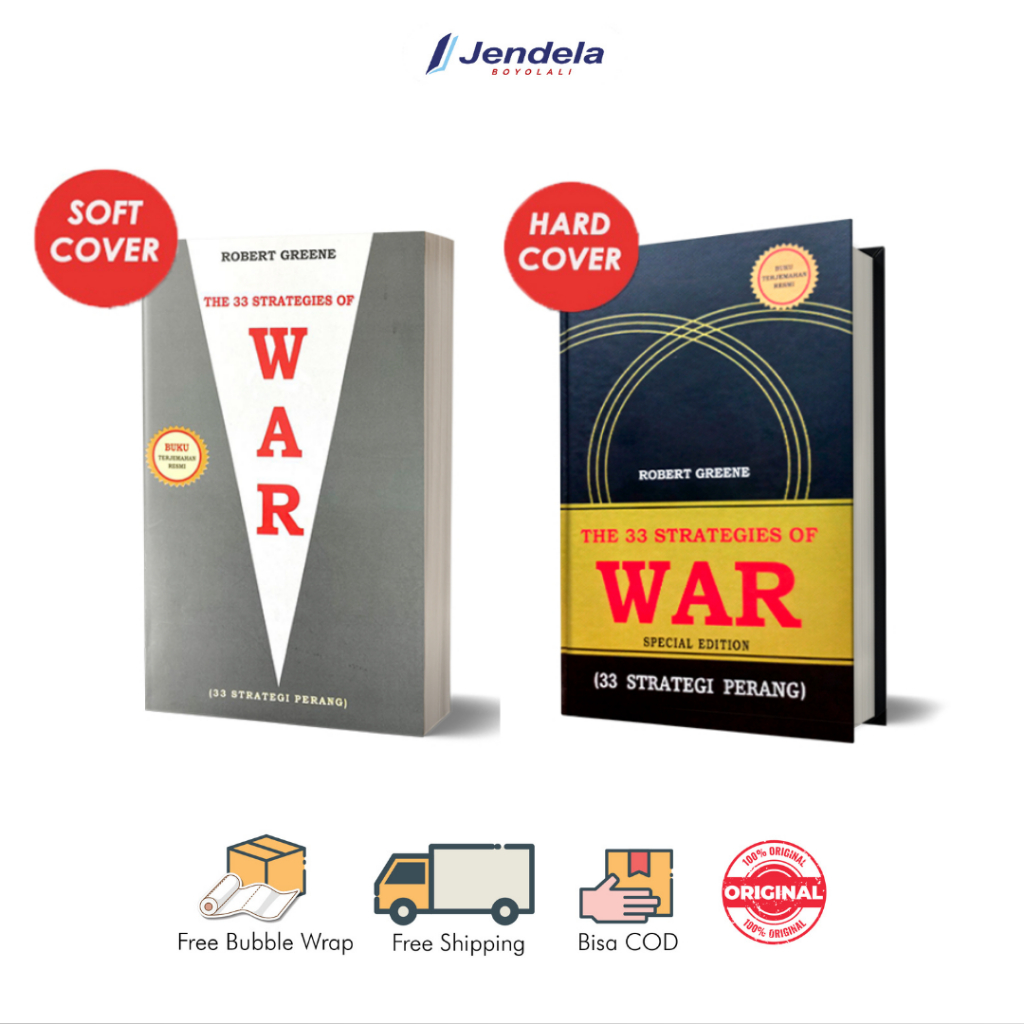 Jual The 33 Strategies of War 33 Strategi Perang Robert Greene Shopee Indonesia