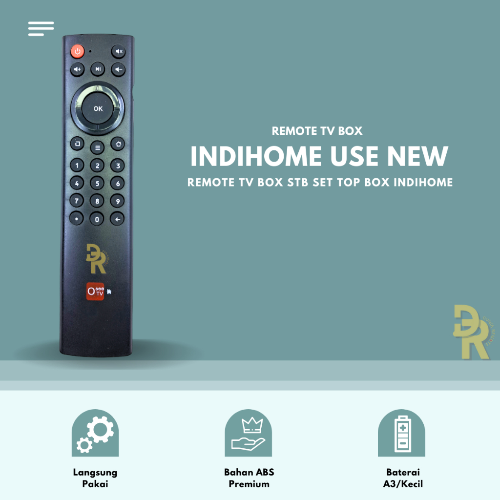 Jual Remot Remote Tv Box Set Top Box Indi Usee Ztee New OseeTV USEETV ...