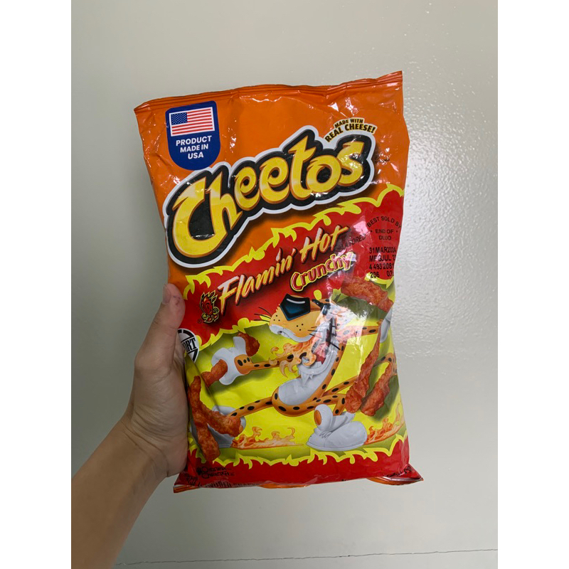 Jual CHEETOS CRUNCHY FLAMIN HOT 226 GR | Shopee Indonesia