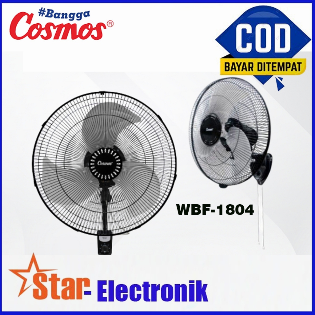Jual Kipas Angin Wall Fan Cosmos Baling Besi 18 Inch WBF-1804 | Shopee ...