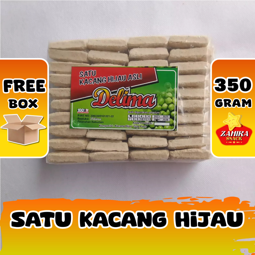 Jual Kue Satu Kacang Hijau Asli Makanan Tradisional Lebaran Khas ...