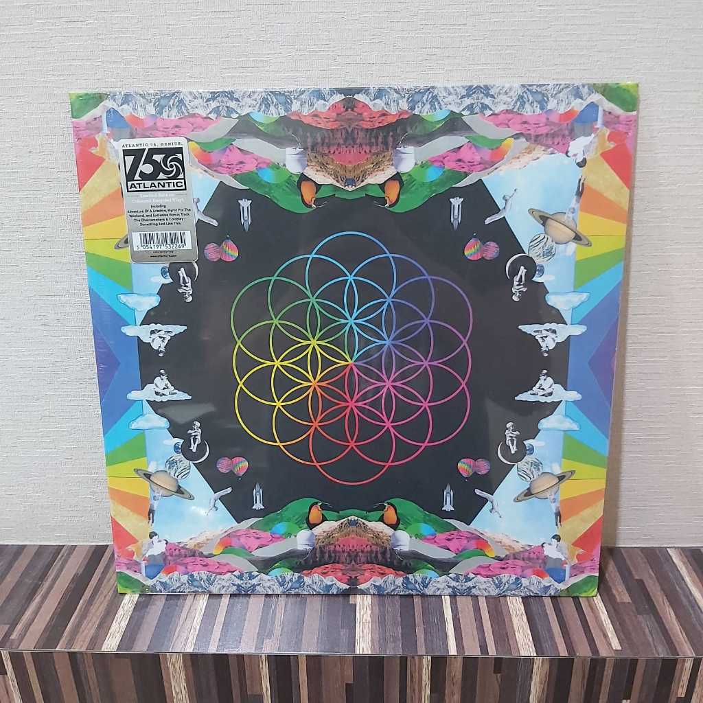 Jual Vinyl LP Coldplay - A Head Full of Dreams (Recycled Colored ...