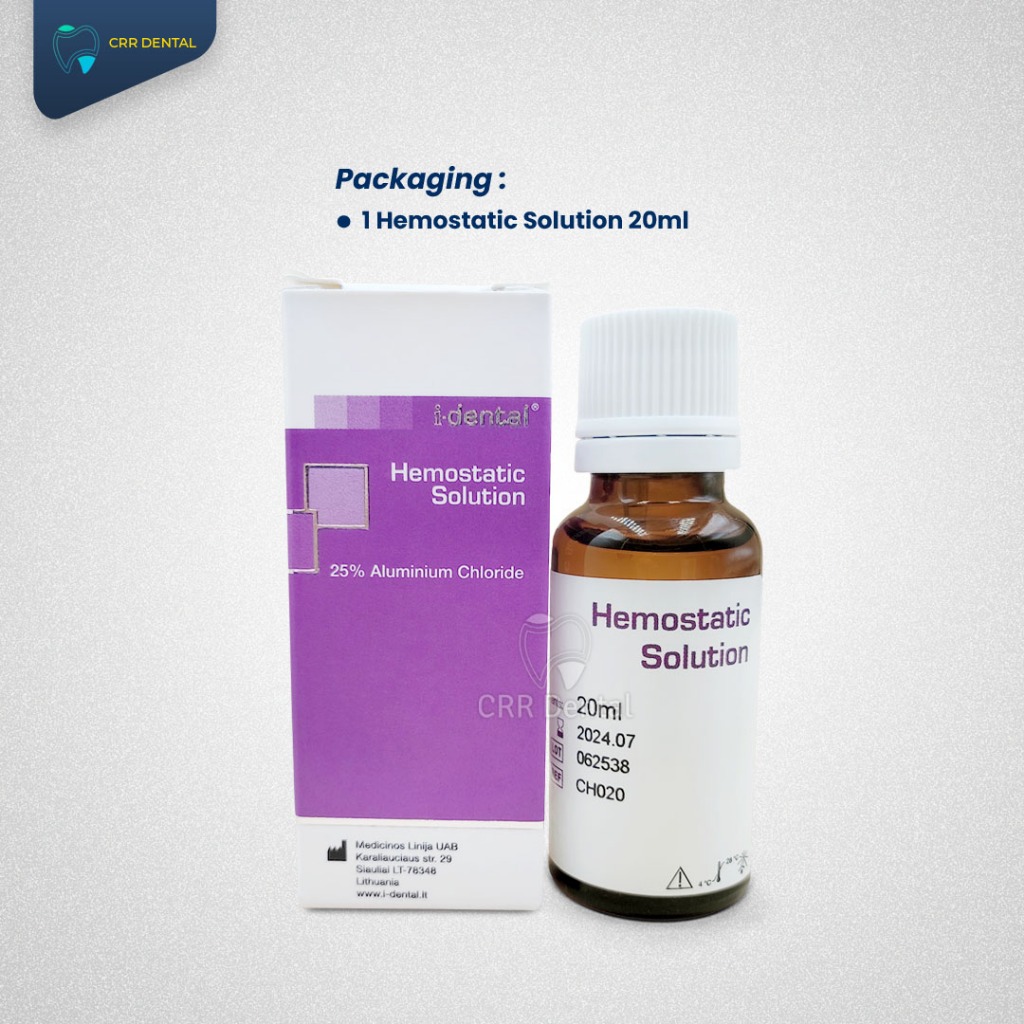Jual CRR DENTAL HEMOSTATIC HEMOSTATIK SOLUTION AGENT ALUMINIUM CHLORIDE