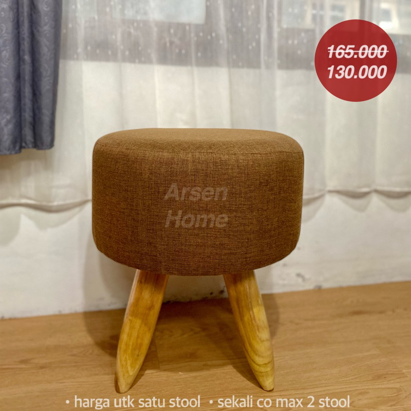 Jual Stool Stool Polos Kursi Bulat Sofa Stool Stool Motif Stool