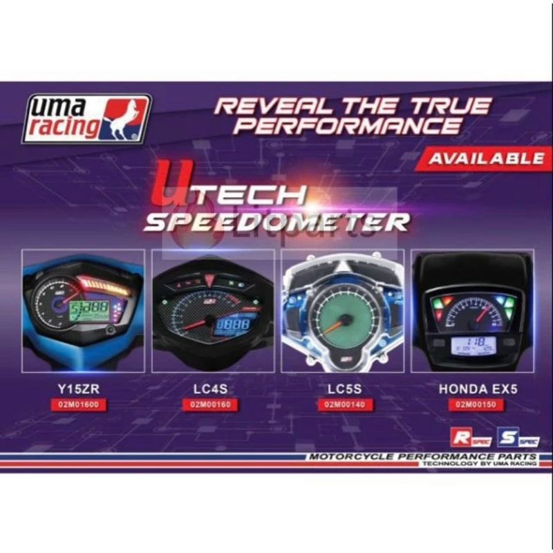 Jual UMA RACING DIGITAL METER/ U TECH SPEEDOMETER UNTUK MX KING V1/MX