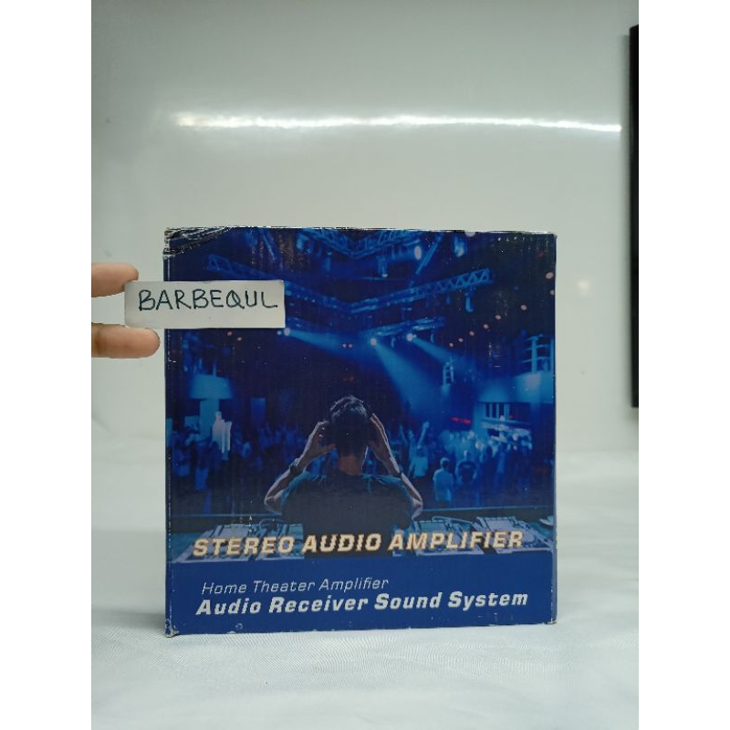 Jual Stereo Audio Amplifier Bt A Bluetooth Ampli Karaoke W