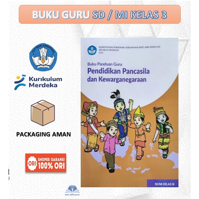 Jual Buku Panduan Guru Kelas 3 SD / MI Kelas III Kurikulum Merdeka ...