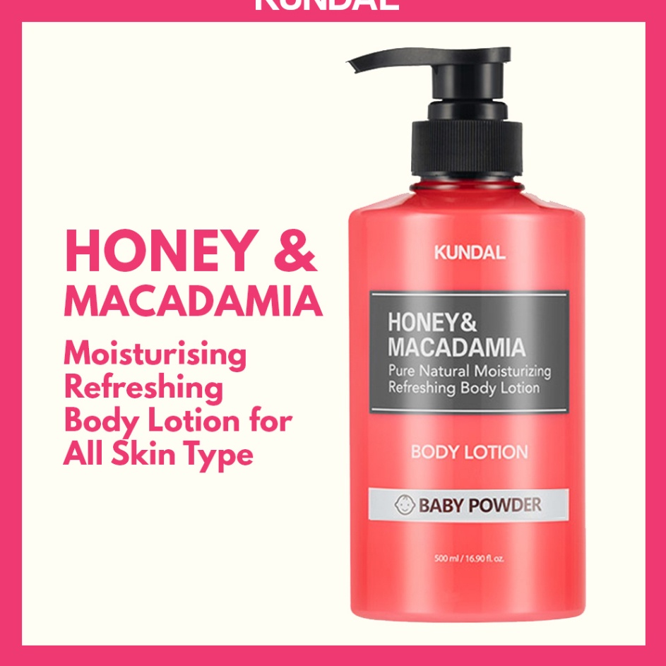 Jual KUNDAL Moisture Body Lotion Baby Powder Made in Korea 5ml Shopee