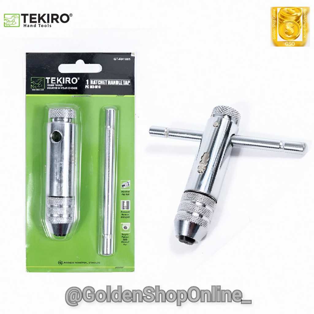 Jual Gagang Tap Ratchet M3-M10mm Tekiro | Shopee Indonesia