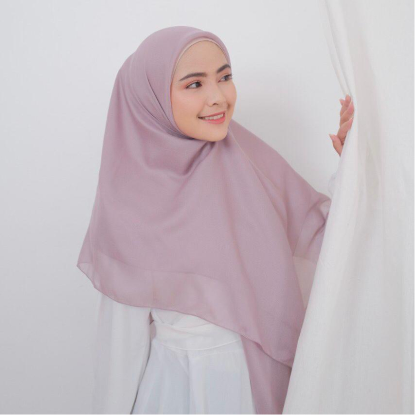 Art Fashion Hijab Persegi Empat Polos