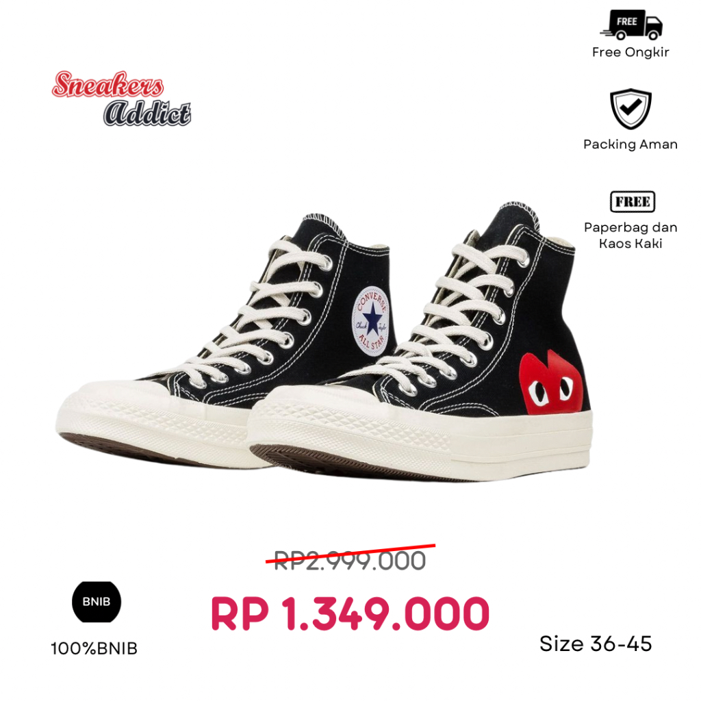 Jual converse clearance x cdg original