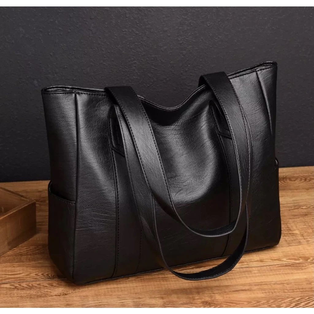 Jual Tas Tote bag Wanita Kulit Kapasitas Besar Totebag Kulit Tas
