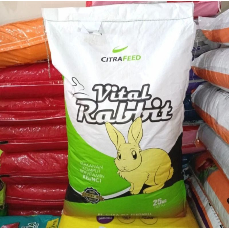 Jual Grab Gojek Citra Feed / Citrafeed Vital Rabbit Makanan Kelinci 1 ...