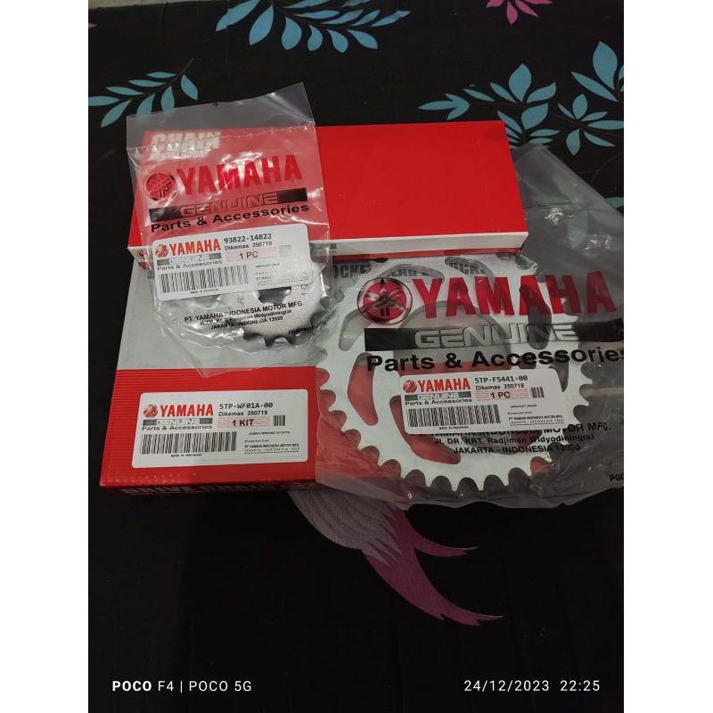 Jual Gear Set Gir Paket Yamaha Jupiter Z Jupiter Z Burhan Vega R