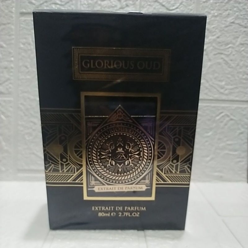 Jual fragrance world glorious oud extrait de parfum 80ml Shopee Indonesia