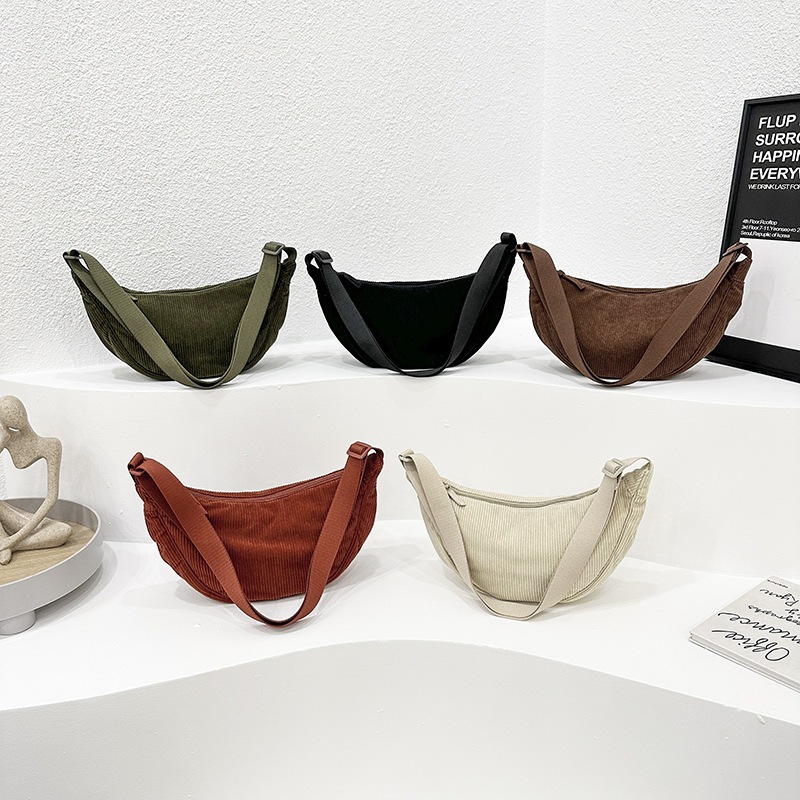 Jual COD!Ready！Tas Bahu Cewek UNIQLO Wanita Mini CORDOREY Tas Selempang ...
