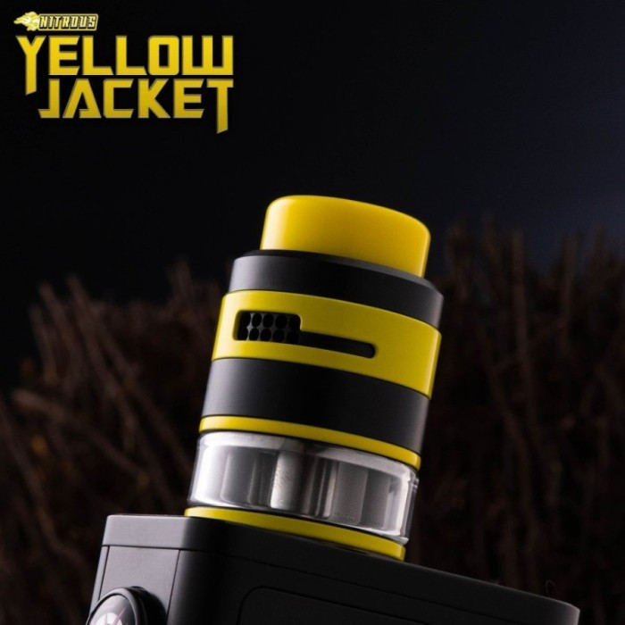 Jual NITROUS RDA WITH TANK 24MM YELLOW JACKET BY SARANG VAPERS X DAMN ...