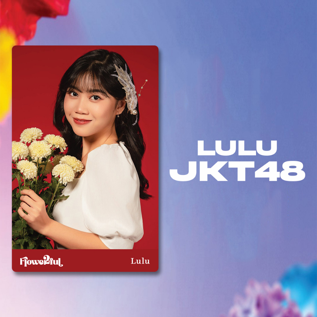 Jual Pc Photocard Jkt48 Flowerful Unofficial Fanmade Zee Shani Christy Adel Michie