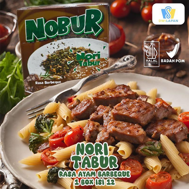 Jual Nori Tabur HALAL - NOBUR (1 Karton 60pcs) | Shopee Indonesia