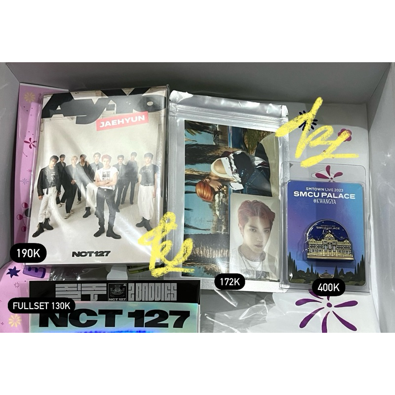 Jual [ready Stock] Merch Md Nct 127 Postcard Book Ay Yo Jaehyun Taeyong 4x6 Photoset Smcu Palace