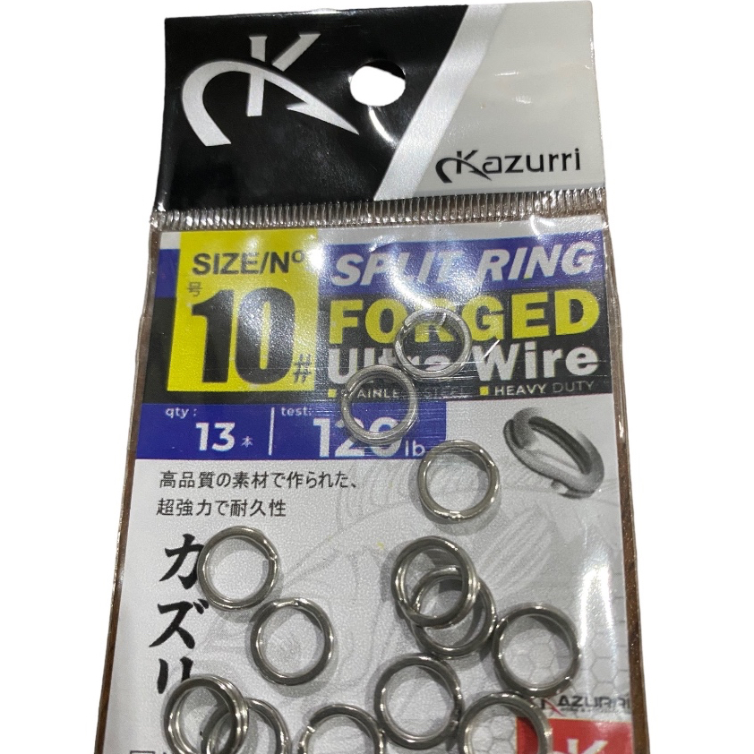 Jual Kazurri split ring press ultra wire- accesories mancing | Shopee ...