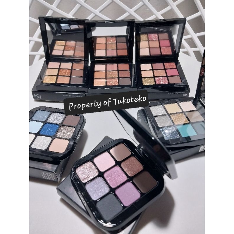 Jual Kiko Milano Glamour Multi Finish Eyeshadow Palette Shopee Indonesia