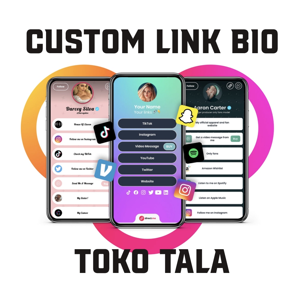 Jual Link Bio Instagram dan lain-lain untuk usaha (Pembuatan Link ...