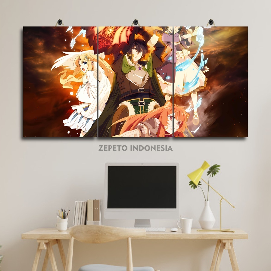 Jual Hiasan Kamar Jumbo Gambar Anime The Rising Of The Shield Hero ...