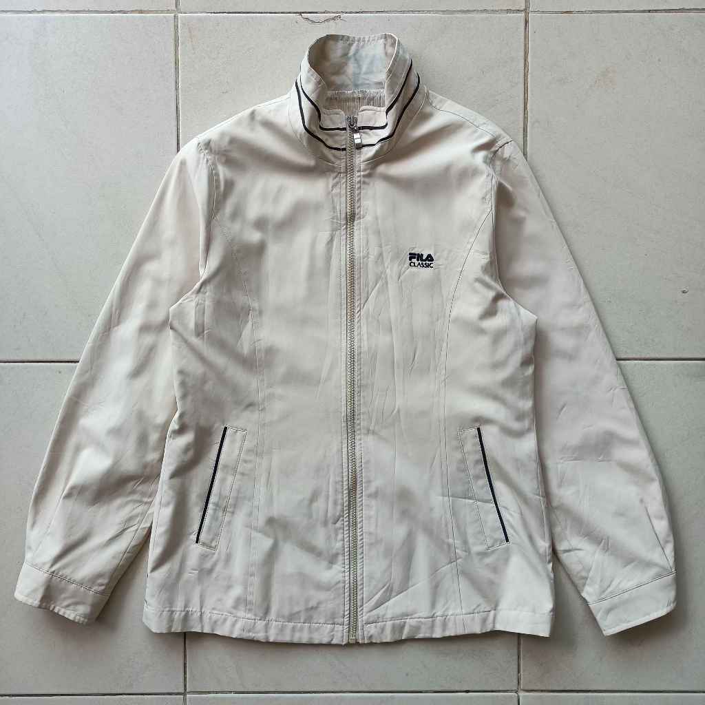 Tracktop Fila Classic Cream Woman Second Original