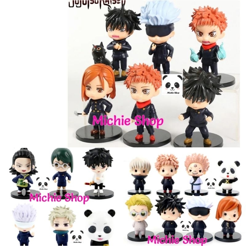 Jual Action Figure Jujutsu Kaisen Anime Toppers Satori Gojo Yuji ...