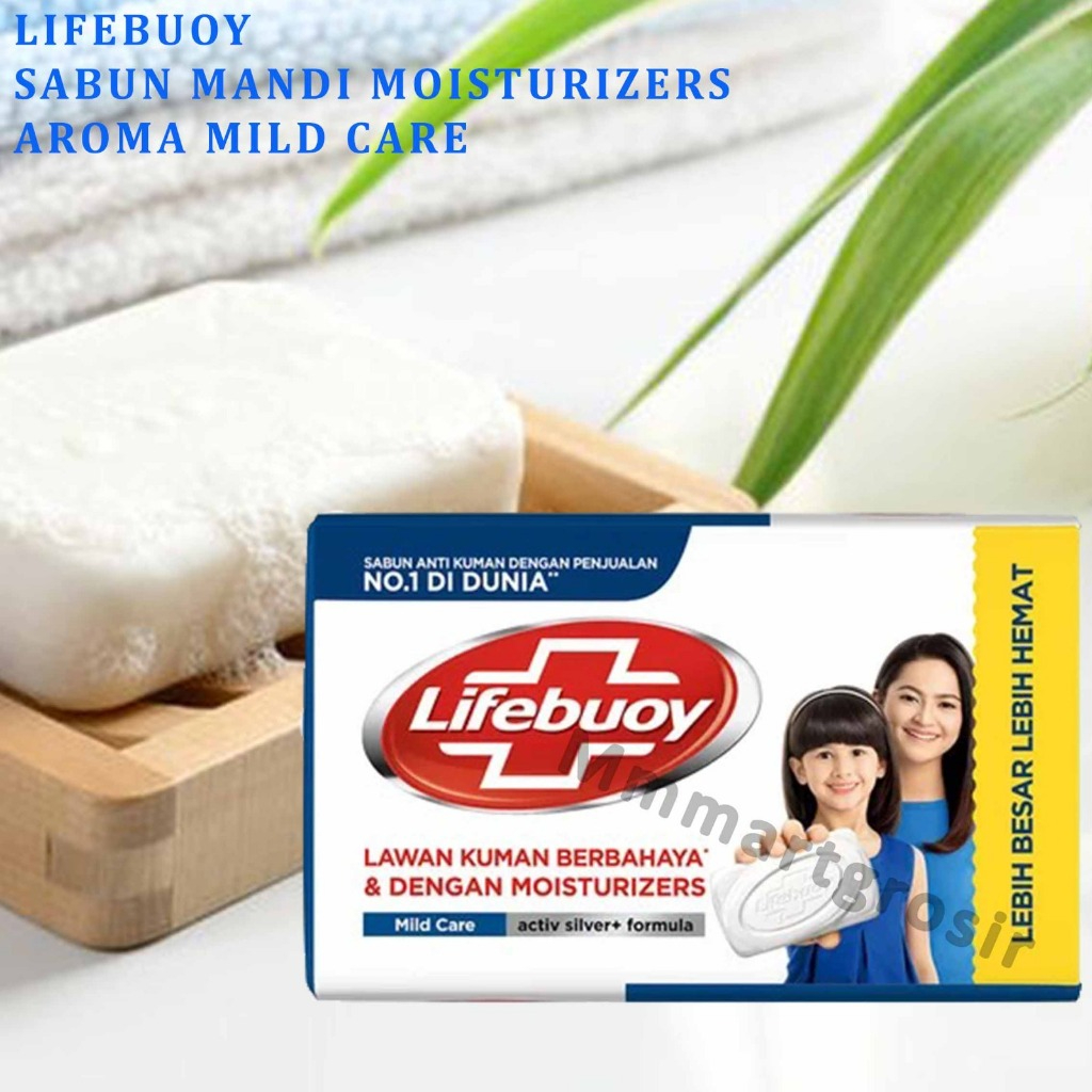 Jual Lifebuoy Sabun Mandi Batang Antibacterial Soap Mild Care 70gr Shopee Indonesia 