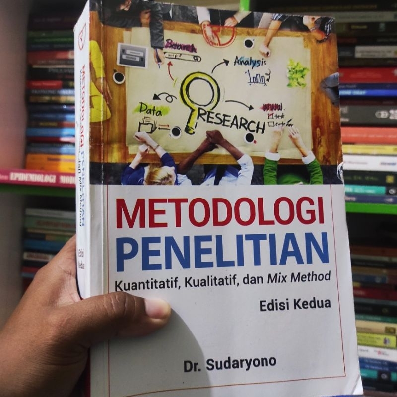 Jual Ori Buku Metodologi Penelitian Kuantitatif Kualitatif Dan Mix