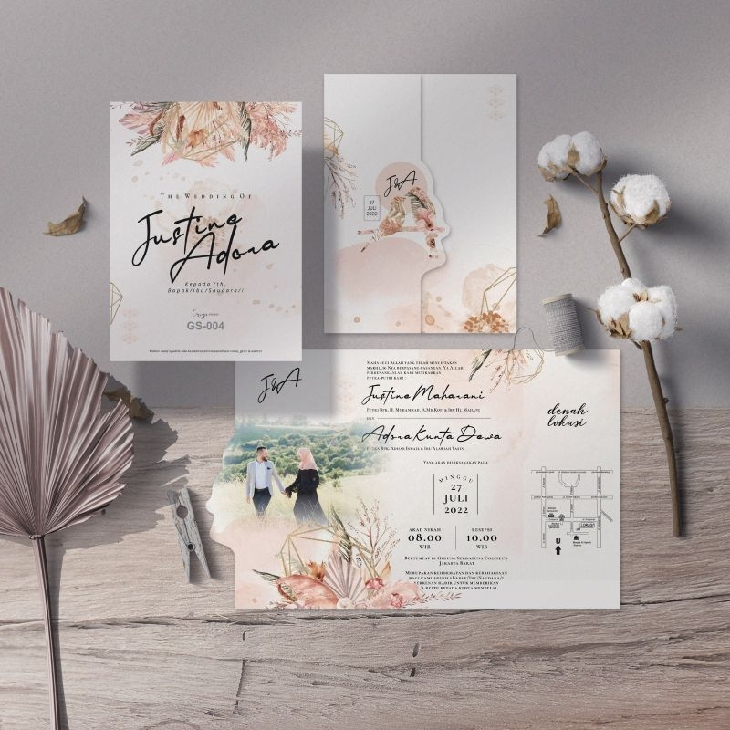 Jual Undangan Pernikahan Undangan Nikah Undangan Softcover Undangan