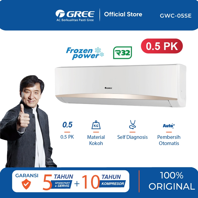 Jual Gree Ac Deluxe Low Watt Putih 1pk Gwc 09c3es Unit Indoor And Outdoor Shopee Indonesia 7707