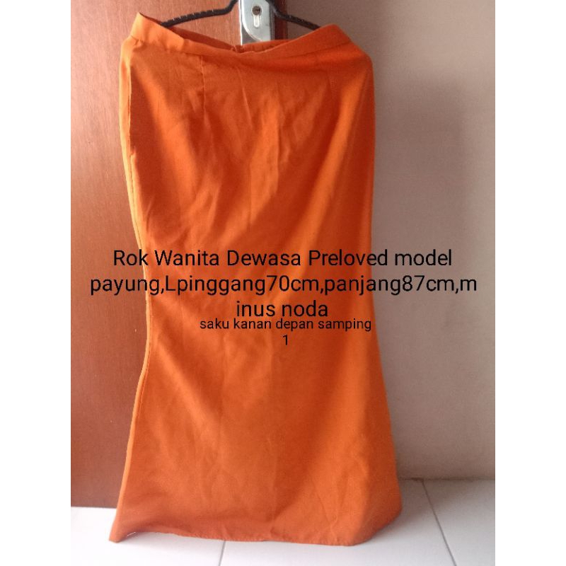 Jual Rok/Rok Panjang Model Payung/Rok Dewasa Wanita Preloved/Rok Cewek