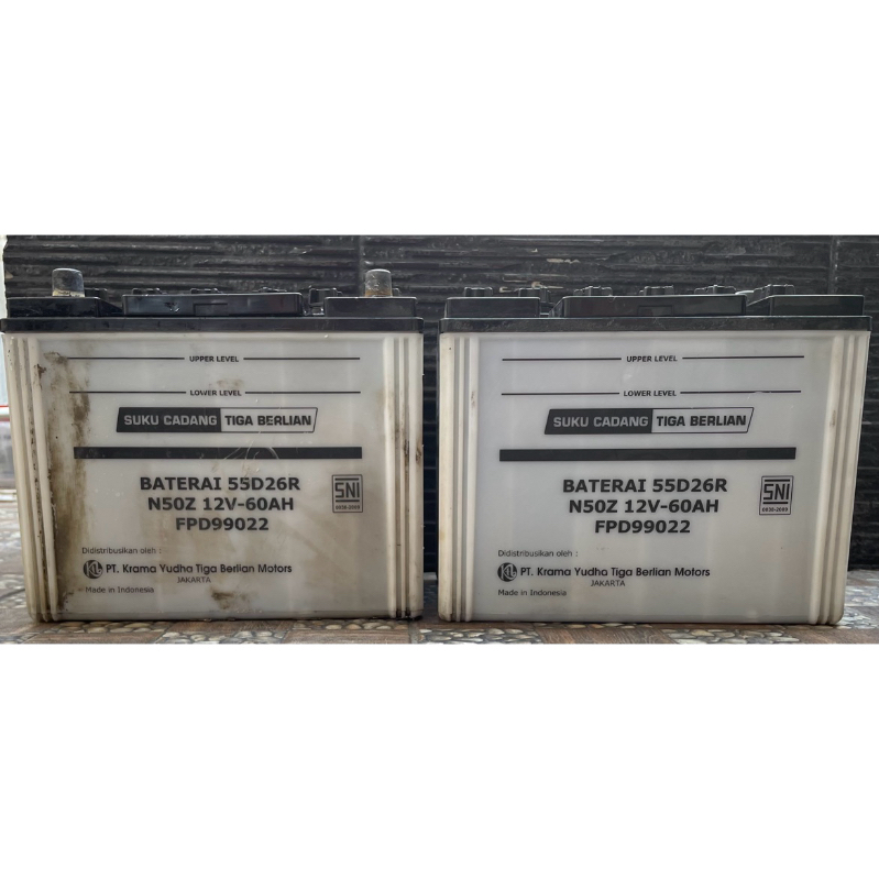 Jual Aki copotan mobil colt diesel dan fuso ori pabrik | aki bekas